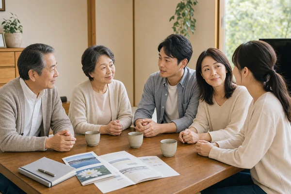 海洋散骨に反対する親族への説得テンプレ｜典型反対パターン6つと解決文例【神奈川版2026年】のサムネイル画像