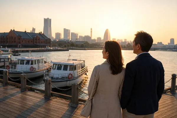 横浜で海洋散骨をする｜大黒ふ頭・みなとみらい沖の海域・出航ふ頭・費用・業者選び【2026年版】のサムネイル画像